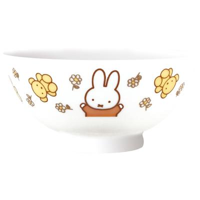 Dick Bruna Rice Microwave and Dishwasher Miffy Teddy Made In 413101 "Miffy" Bowl, 11cm, Safe, Tableware, Accessories, & Bear, Japan,