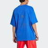 Adidas Equipment Series EQT Loose Ribbed Crew Neck Short Sleeve T-Shirt Men Tops Equipment-Blue JN4847
