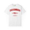 Savannah Comfort Colors Tee, Savannah Georgia Shirt, Vintage Southern Travel Tee, Historic Downtown Savannah