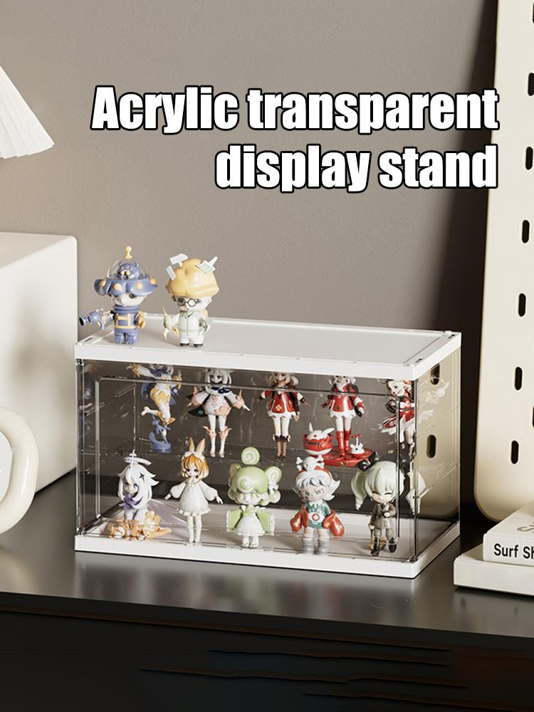 Blind Box Storage Display Rack Bubble Mart Transparent Acrylic Doll Display Box Handmade Doll Storage