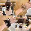 Sunflower Hair Band Large Intestine Ring Autumn High-End Hair Rope Headrope Female Hair Tie Head Flower Hair Accessories Female