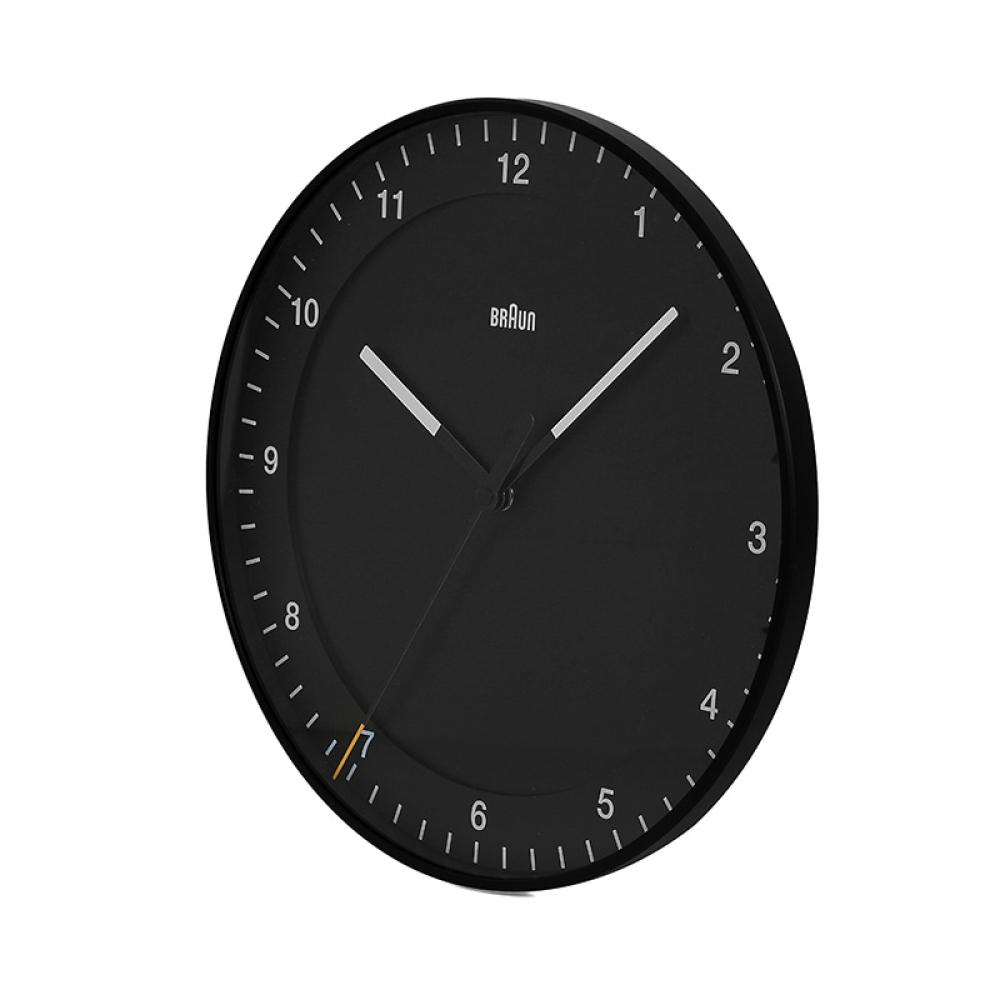 Braun Bc17b Classic Analog Low Noise Large Public Wall Clock