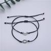 Personalizado 2x para Pulseira Pingente Sol Lua Dia dos Namorados Pulseiras Combinando Pulseira de Casal Joia Presente para Namorada