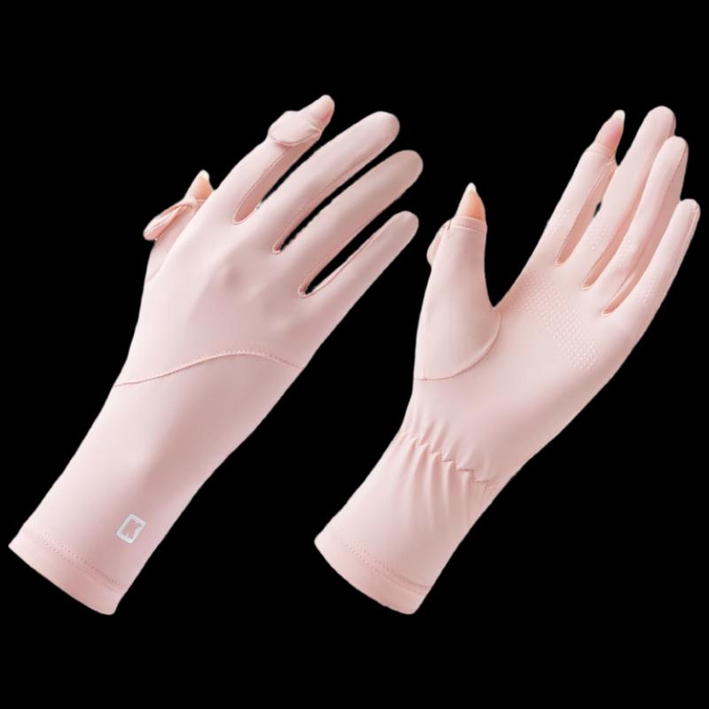 Zechao Women s Ice Silk Cycling Sun Protection Gloves