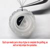 100Pcs Disposable Eyelash Ring Holder Eyelash Extension Glue Adhesive Stand