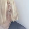 Punk Vintage Women Earrings Metal Chain Cross Heart Personalized Hip Hop One Pieces Ear Bone Clips Party Jewelry Gifts