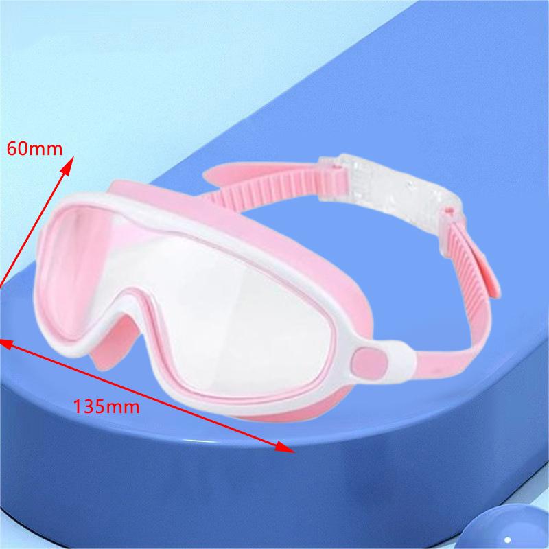 2 Pack Kids Swim Goggles For 3-15 Uv Protection Anti-Fog Pool Water Swimming Goggles For Boys Girls Youth Toddler
