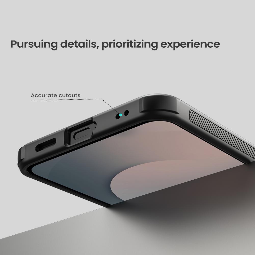 Für Samsung Galaxy S25 FE Handyhülle Nillkin Super Frosted Shield Pro Magnetische Harte PC+TPU Schale Stoßfeste Rückabdeckung