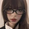 Fashion Hip-hop Y2K Millennium Glasses Vintage Style Premium Oval Black Frame Glasses Sweet Cool Narrow Small Oval Eyeglass