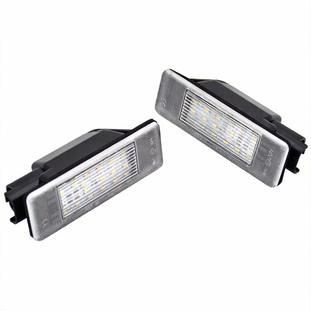2X Kennzeichenleuchte Für Peugeot 308 3008 308CC 106 1007 207CC 307 3008 406 407 607 806 807 508 LED Kennzeichennummernleuchte Canbus
