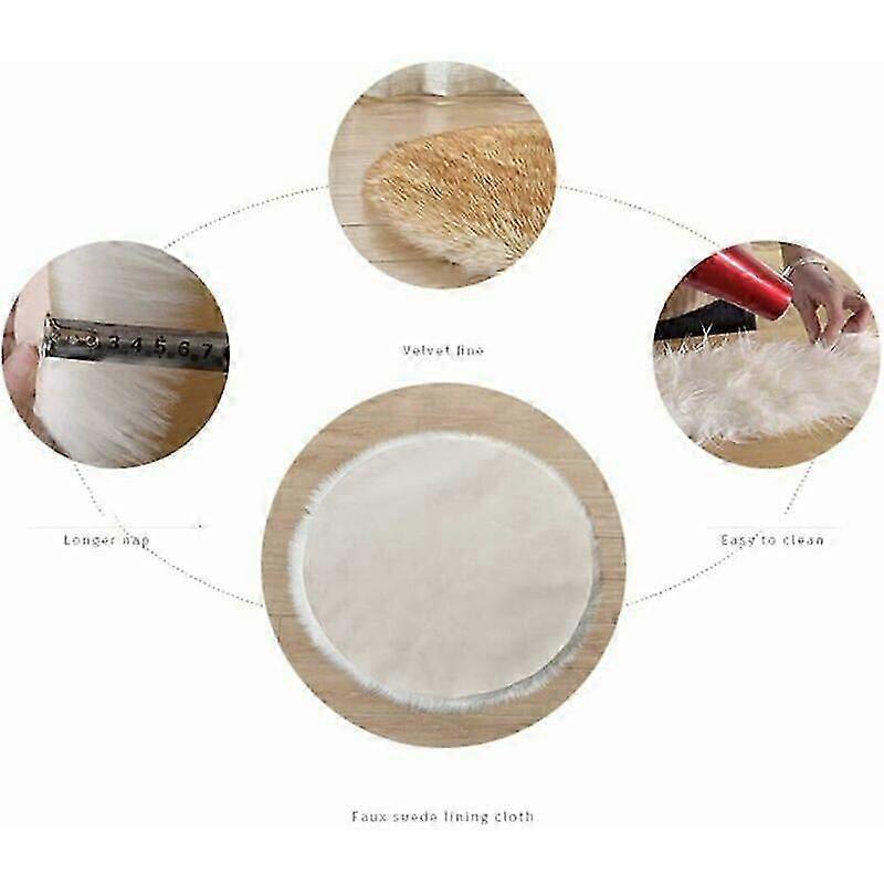 Light Pink Heart-Shaped Plush Rug Peach-Colored Plush Cushion Suitable for Living Rooms, Bedrooms, Studies, and More 40 X 50 Cm