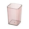 Bathroom Mouthwash Cup Transparent Square Thickened Plastic Toothbrush Travel Wash Accessories