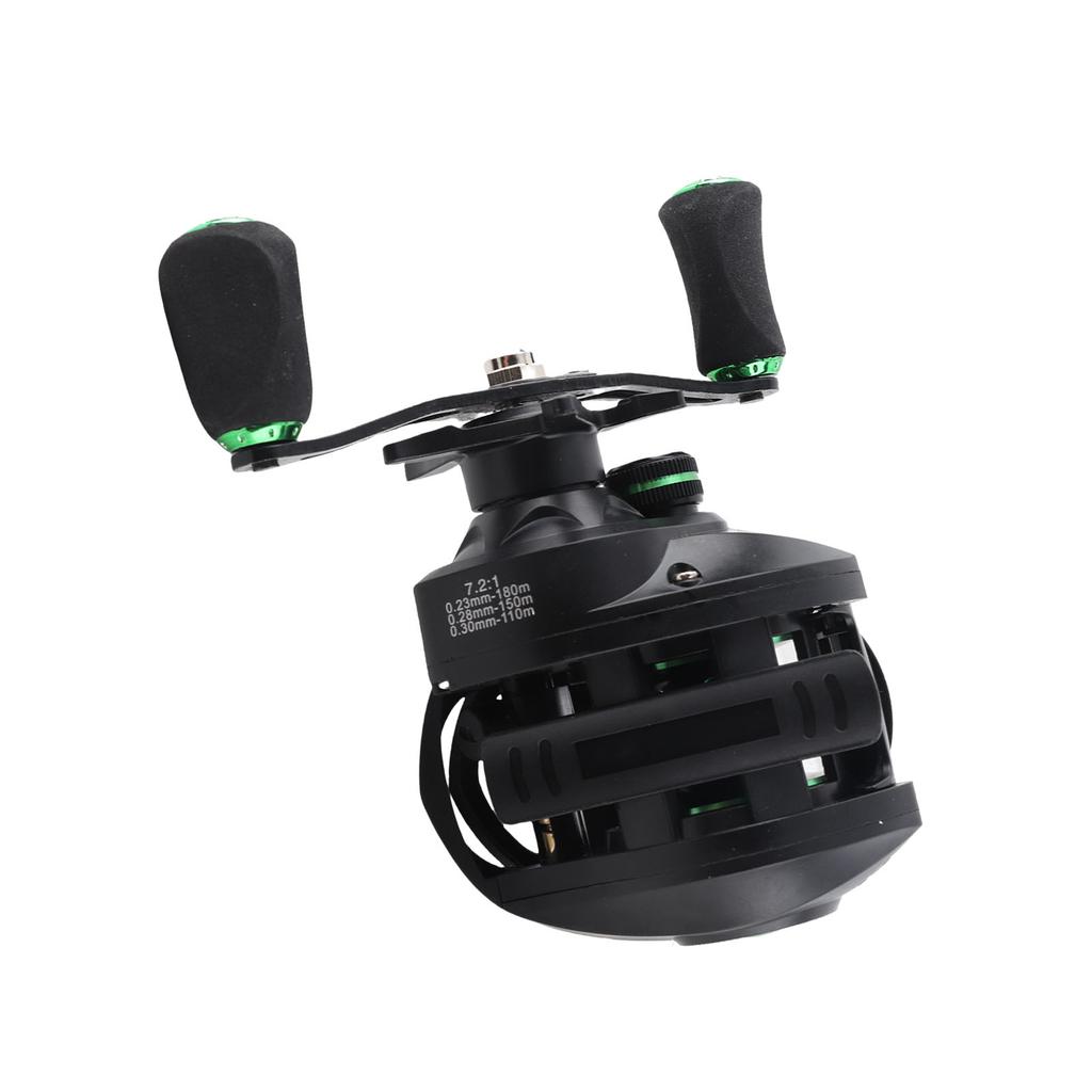 HL Metal Wheel Baitcasting Reel Left Hand Magnetic Brake Fishing Accessory
