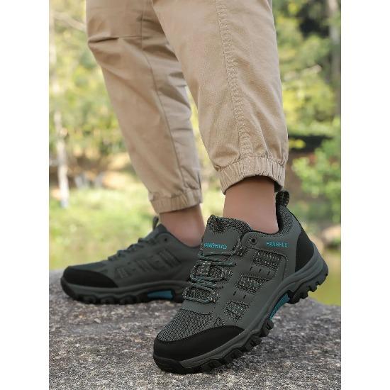 

Outdoor Non-Slip Hiking Shoes for Men New Wear-Resistant Shock-Absorbing Mountain Climbing Sports Cross-Country Hiking Shoes 39