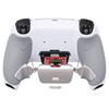 eXtremeRate Programmable Back Paddle Metal Version Rise Remapping Kit for PS5 Controllers Upgrade Board for PS5 Controllers with Redesigned White Back
