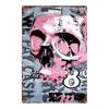 1pc Pink Skull Metal Sign 8x12 Inch Vintage 2D Flat Decorative Plaque for Home Kitchen Bar Garden Cottage Durable Classic Wall