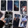 Acotar A Court of Mist and Fury Phone Case For iPhone 17,16,15,14,13,12,11 Plus,Pro Max,XS,Soft Silicone Black Cover