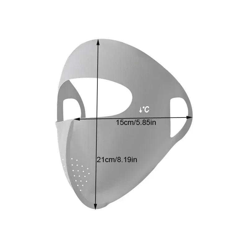 1-10PCS 2025 Summer Full Face Mask UV Sun Protection for Men Women Outdoor Travel Cycling Beach Elastic Breathable Face Cover