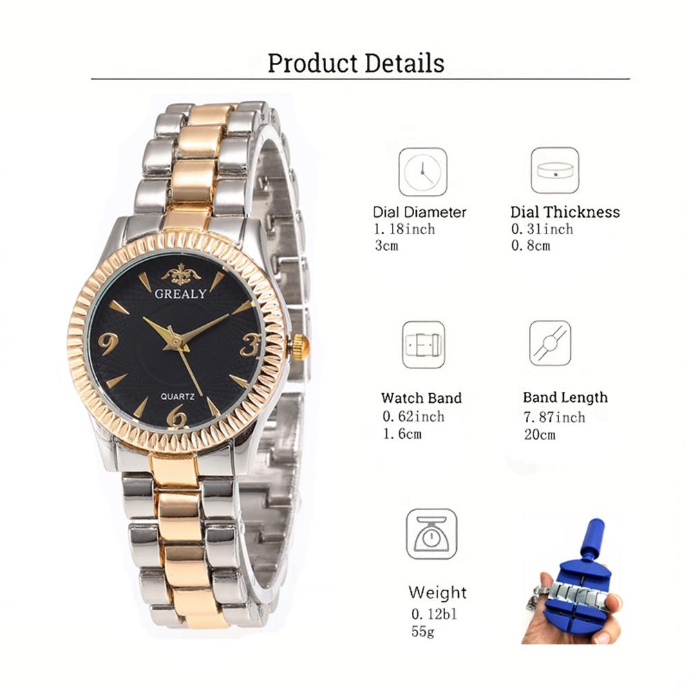 New Women Watches Luxury Fashion Casual Simple Quartz Watch Clock Relogio Feminino Girl Watches Business Lady Alloy Wristwatches