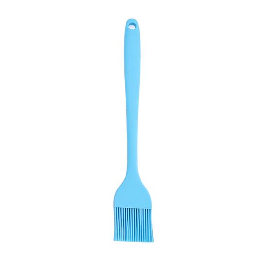

Silicone Kitchen Basting Brush Heat Resistant Non-Stick Seamless BBQ Brush Dishwasher Safe Food Grade Cooking Brush for Baking Grilling синій