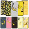 Funny Bite Apple Banana Phone Case for Samsung Galaxy A55 A35 A17 A07 A15 A13 A25 A51 A71 A72 A73 A32 A52 A52S A41 5G Soft TPU