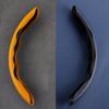 New Style Leather Steering Wheel Cove 38cm Universal Non-Slip Car Steering Wheel Booster 2 Halves Anti-skid