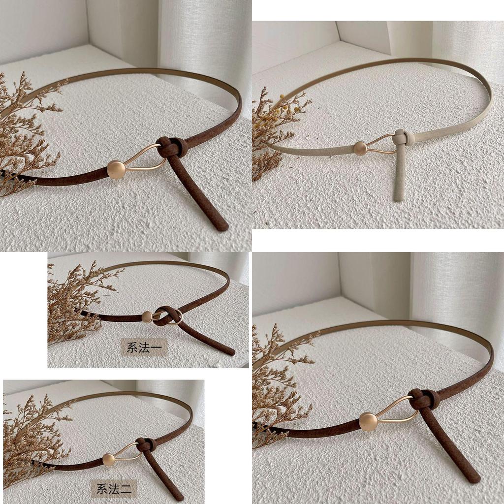 Elegant Brown Pu Waist Belt For Women Ideal For Chic Summer Outfits