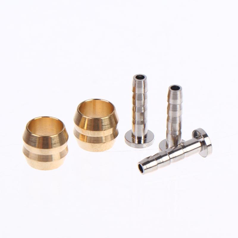 10Sets Hydraulic Brake Hose Connector Inserts High Sealing Olive Heads & Oil Needles for Cycling Enthusiasts Repair Use