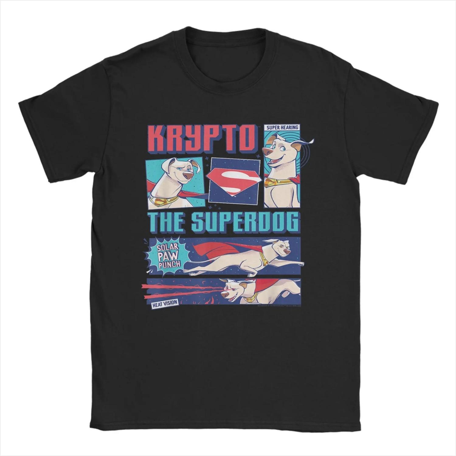 

Super British Movie T-Shirt For s Kryptons Dog Summer T Shirts O-Neck Harajuku Tee Shirt Oversized Clothing S чёрный