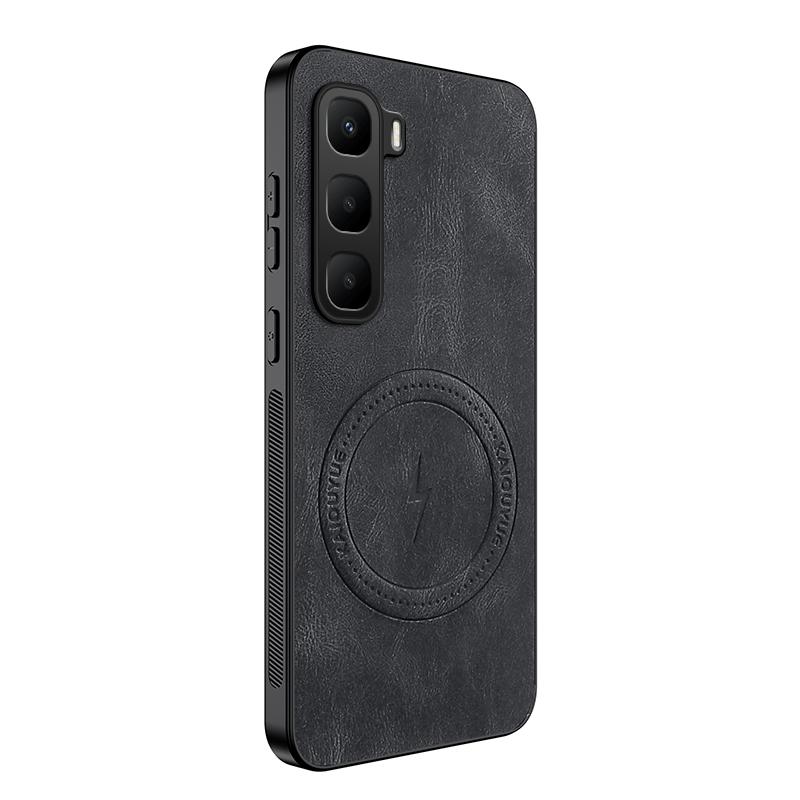 For Infinix Hot 60 Luxury New Style Leather Case For Infinix Hot 60 Pro Plus Magnetic Wireless Charge Shockproof Cover Hot 60i