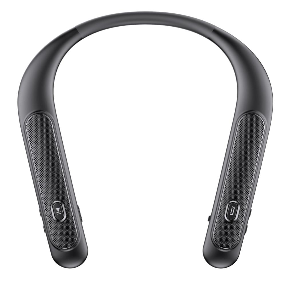 New Neck Speaker at Bluetooth Compatible Wearable Neck or 15 Hours of Continuous Simultaneous Connection of Two Ideal for and Outdoors [2025 Model]