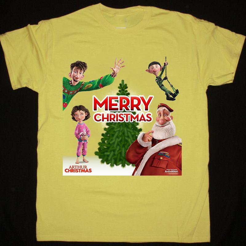 

ARTHUR CHRISTMAS Merry Christmas T Shirt Full Size S-5XL AA1501 Unisex T-Shirt M