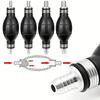 1PC 6mm/8mm/10mm/12mm Fuel Pump Rubber Aluminum Hand Fuel Pump Line Hand Primer Bulb All Fuels For Car Boat Marine Outboard