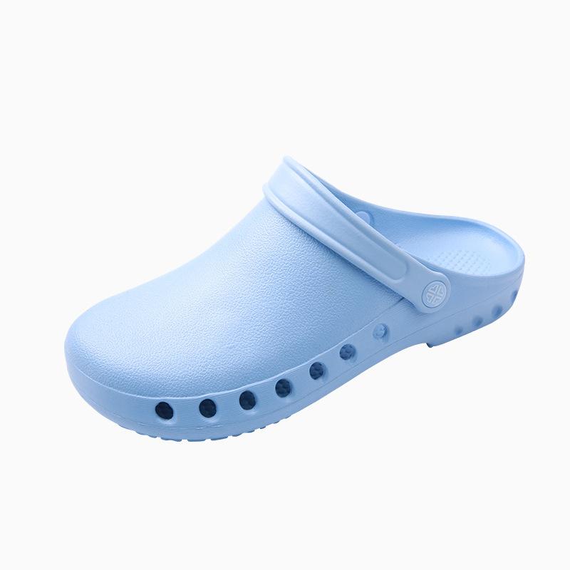 EVA Operating Room Medical Shoes Are Comfortable and Soft, Simple Hole Shoes Are Soft and Breathable, Nurse Shoes, Women's Dust-free Workshop S