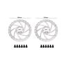 Bicycle Disc Brake Rotor 160mm Hydraulic Brake Rotors High Strength Stainless Steel MTB Rotor Mountain Bike Parts