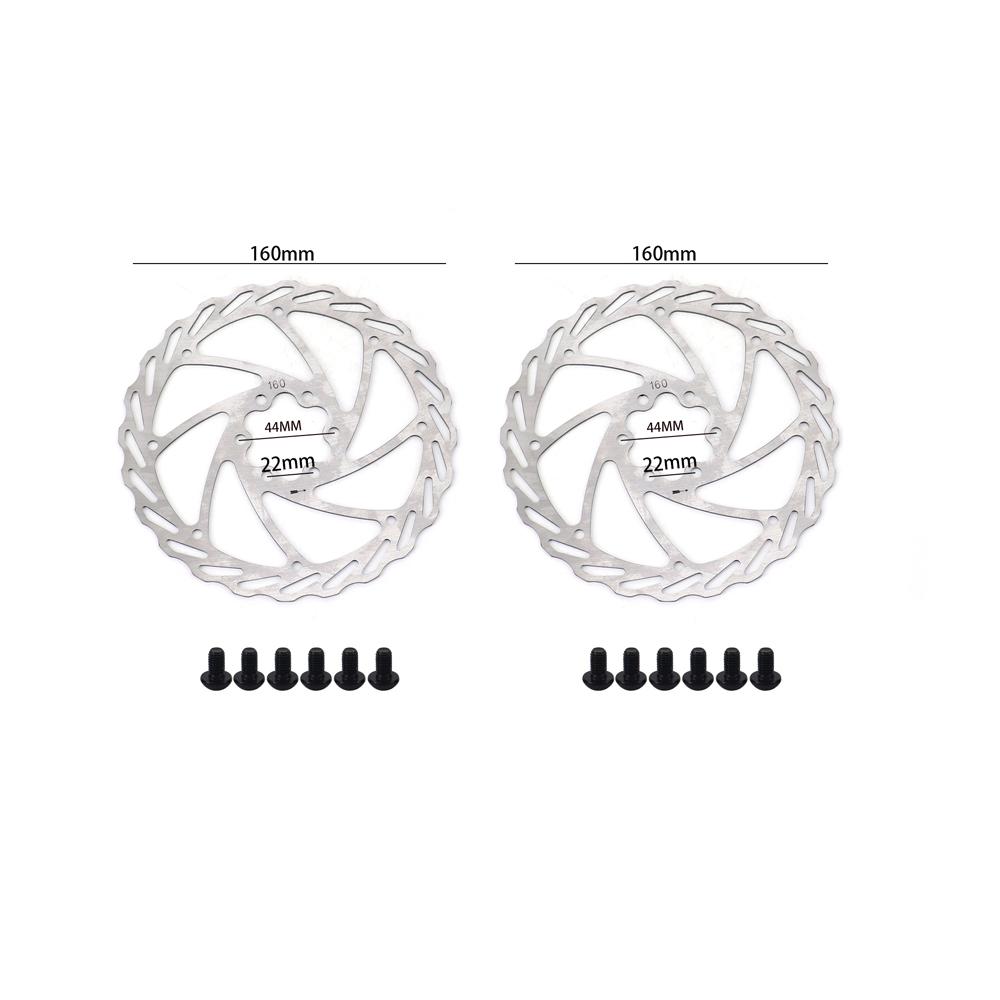 Bicycle Disc Brake Rotor 160mm Hydraulic Brake Rotors High Strength Stainless Steel MTB Rotor Mountain Bike Parts