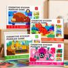 Educational Toys DIY Paste Material Kit Montessori Animals Sticker Book  Birthday Gift