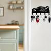 Metal Key Hook Wall Mount Multi Functional Kitchen Bathroom Garage Organizer