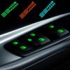 Glow-in-the-dark Car Window Button Sticker Night Glow Door Window Lift Switch Safety Fluorescent Sticker Button Car Interiors