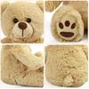 8'' Teddy Bear Stuffed Animals Brown Teddy Bear Plush Toy, Soft Plush Gifts for Kids Baby Toddlers on Baby Shower Christmas Gift