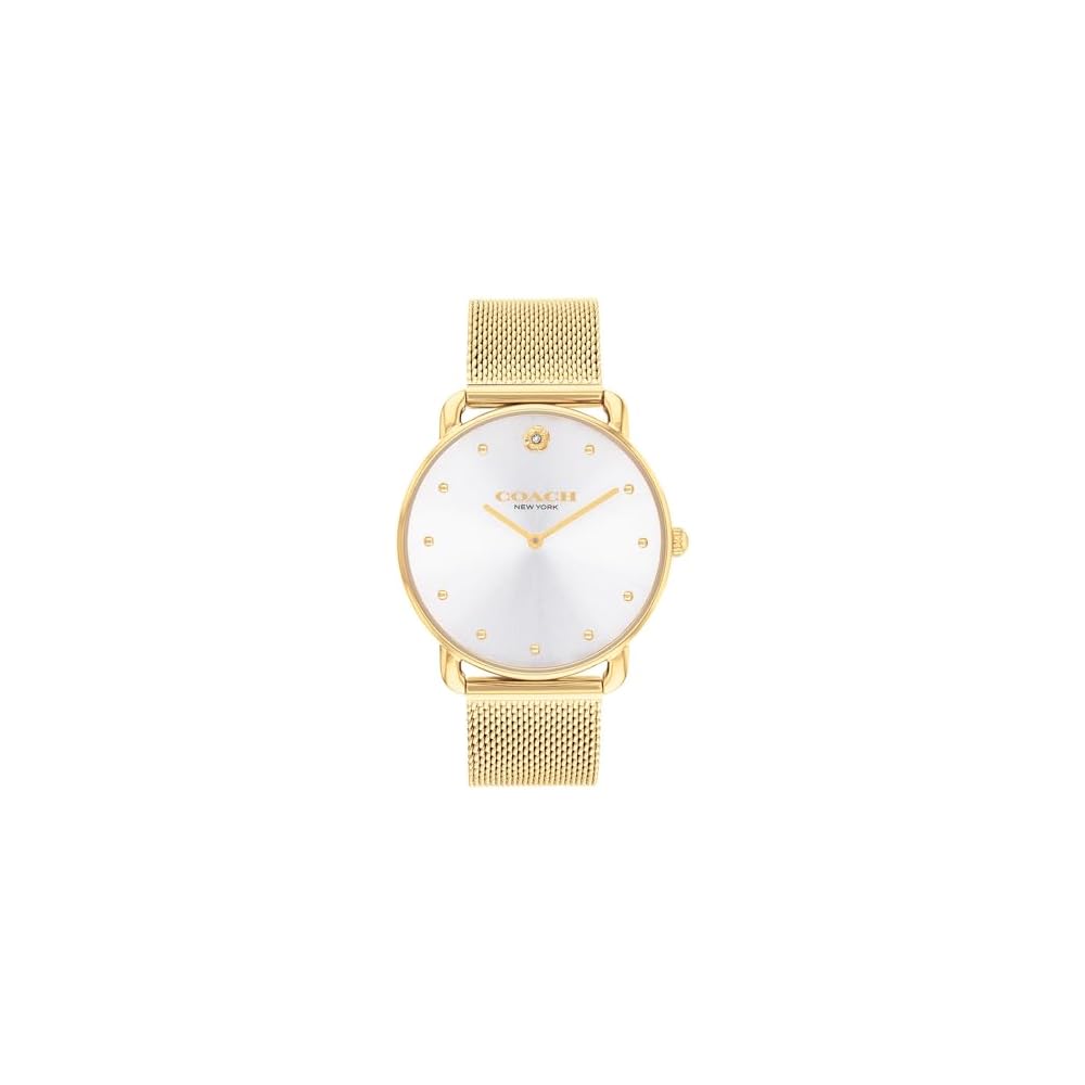 Coach Elliot Women s Watch Silver Dial Mesh Strap 14504208