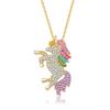 Unicorn Necklace Bracelet Earrings Ring Set Accessory Set