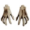 Halloween Skeleton Hands Realistic Plastic Skeleton Human Hands Model for Halloween Themed Party Decoration