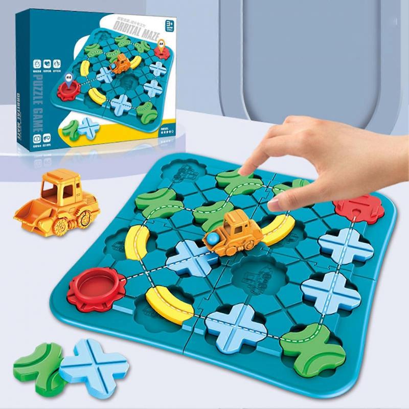 1 Set Road Maze Puzzle Game Engage Kids' Minds Boost Logical Thinking Concentration Multifunctional Maze Toys