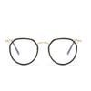 Literary Students Myopia Glasses Metal Cat Eye Frame Prescription 0 to -6.0 for Short Sight