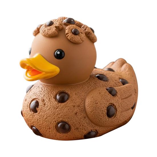 

Десертная фигурка утки, мультяшная статуэтка утки, виниловая скульптура животного, украшение для дома, офиса, рабочего стола, книжной полки A