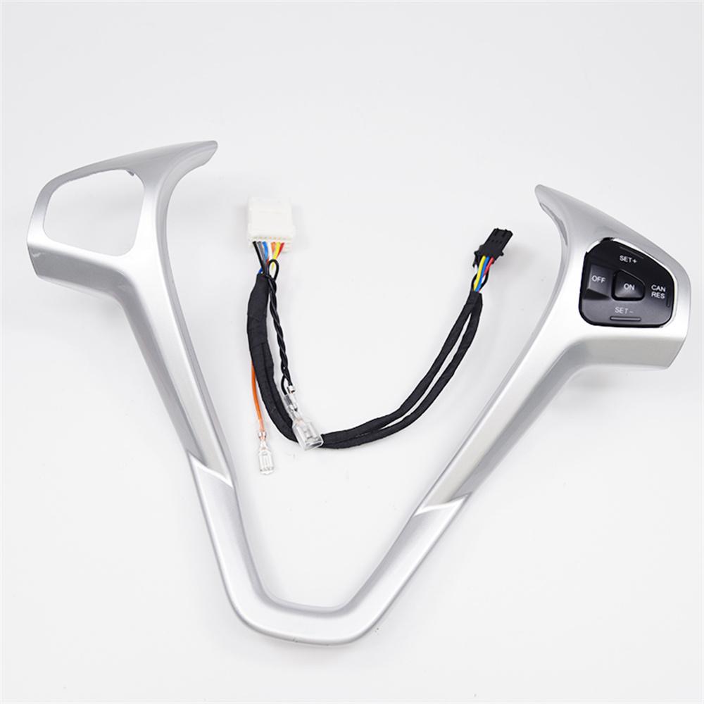 Steering Wheel Frame Panel+Right Button For Ford Fiesta MK7 MK8 ST Ecosport 2013
