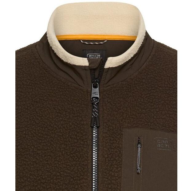 Fleece Jacket Camel Active 409402/2W34