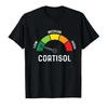 Low Cortisol Levels V Meme Tshirt For Unisex Women  T Shirts Short Sleeve Tops P803