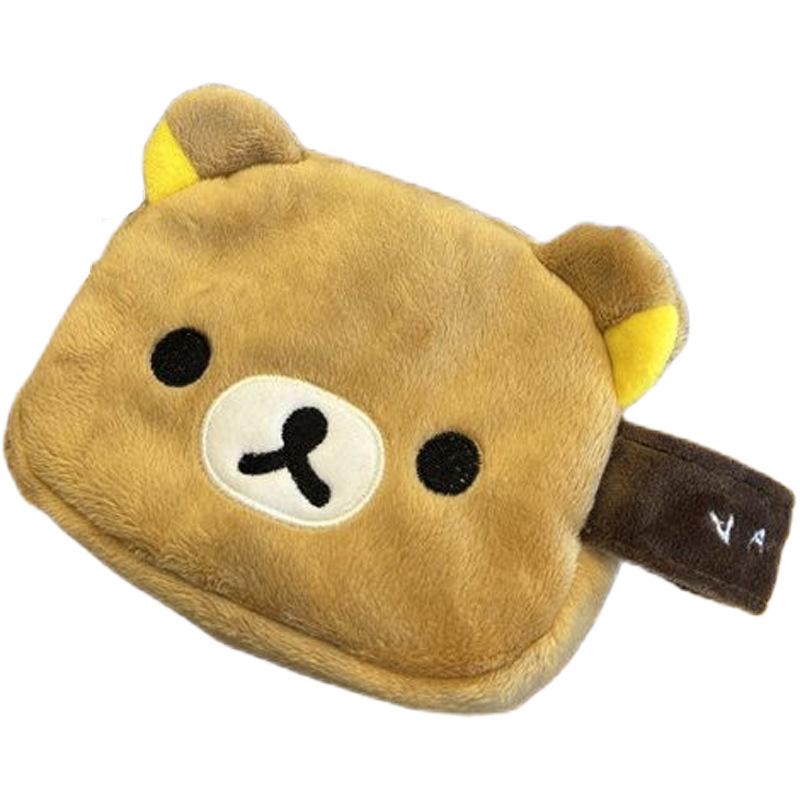 Каваи Риллакума Косметичка Сумка для хранения мелочей Дорожная Большая вместимость Портативная Подвесная косметичка